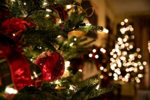 green Christmas tree
