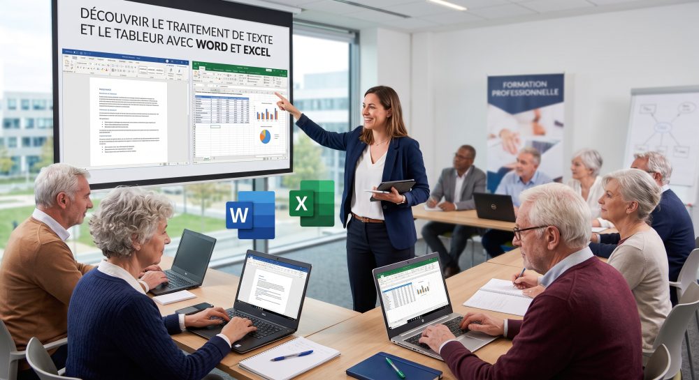 Découvrir le traitement de texte et le tableur avec Word et Excel