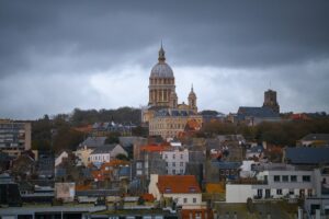 buildings, city, church